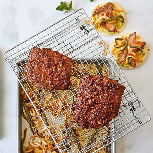 Half Sheet Pan & Baking Rack Set - Image 4