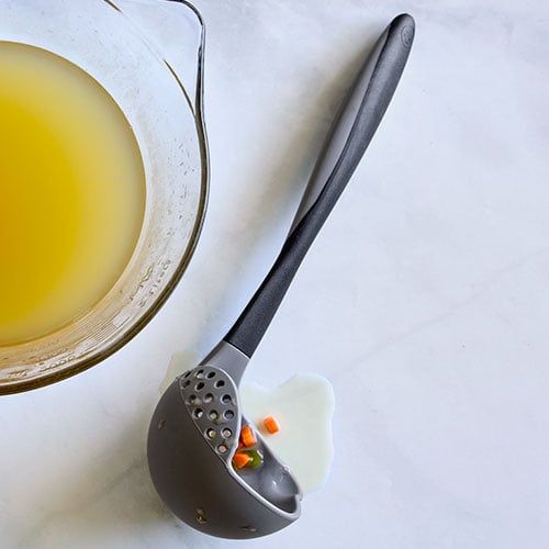 Silicone Straining Ladle - Image 3