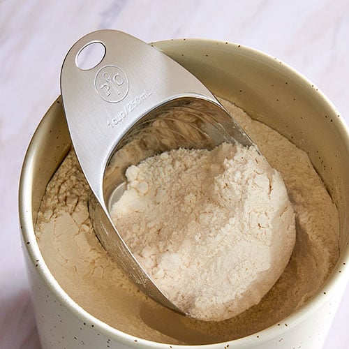 Large Stainless Steel Measuring Scoop - Image 3