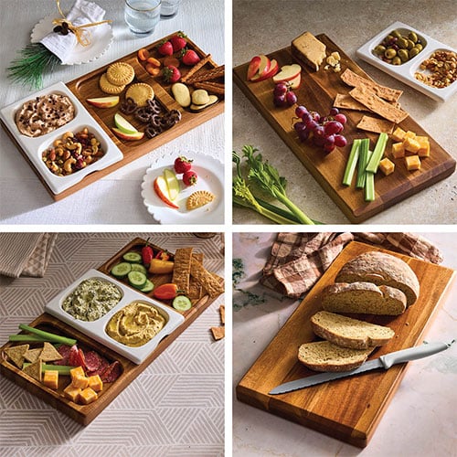 Dual-Sided Charcuterie Board Set - Image 3