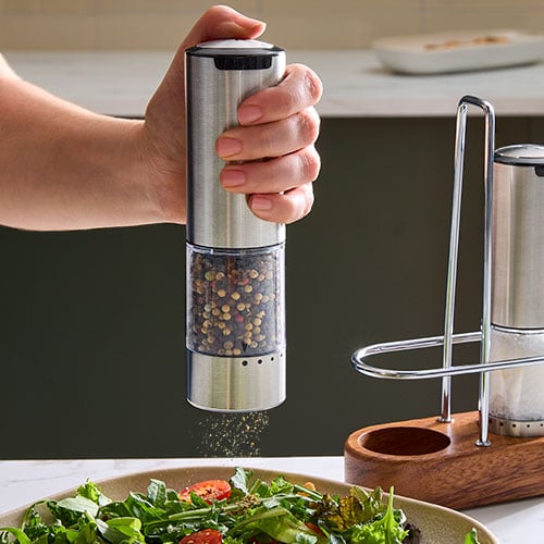 Electric Salt & Pepper Grinder Set - Image 3